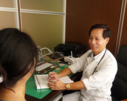 診察、中国鍼灸